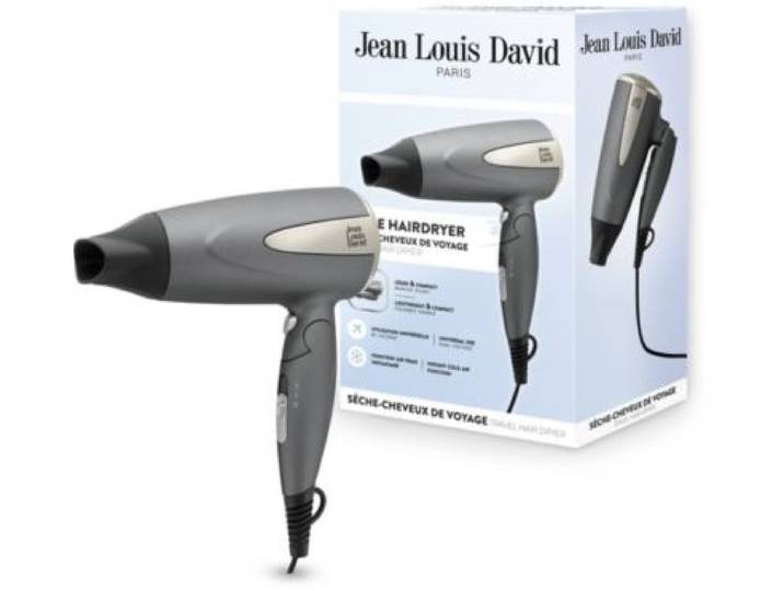 Jean Louis David - Sèche Cheveux De Voyage Voyage 20206