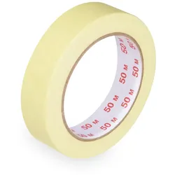 Krepp-Klebeband gelb 25mm x 50m