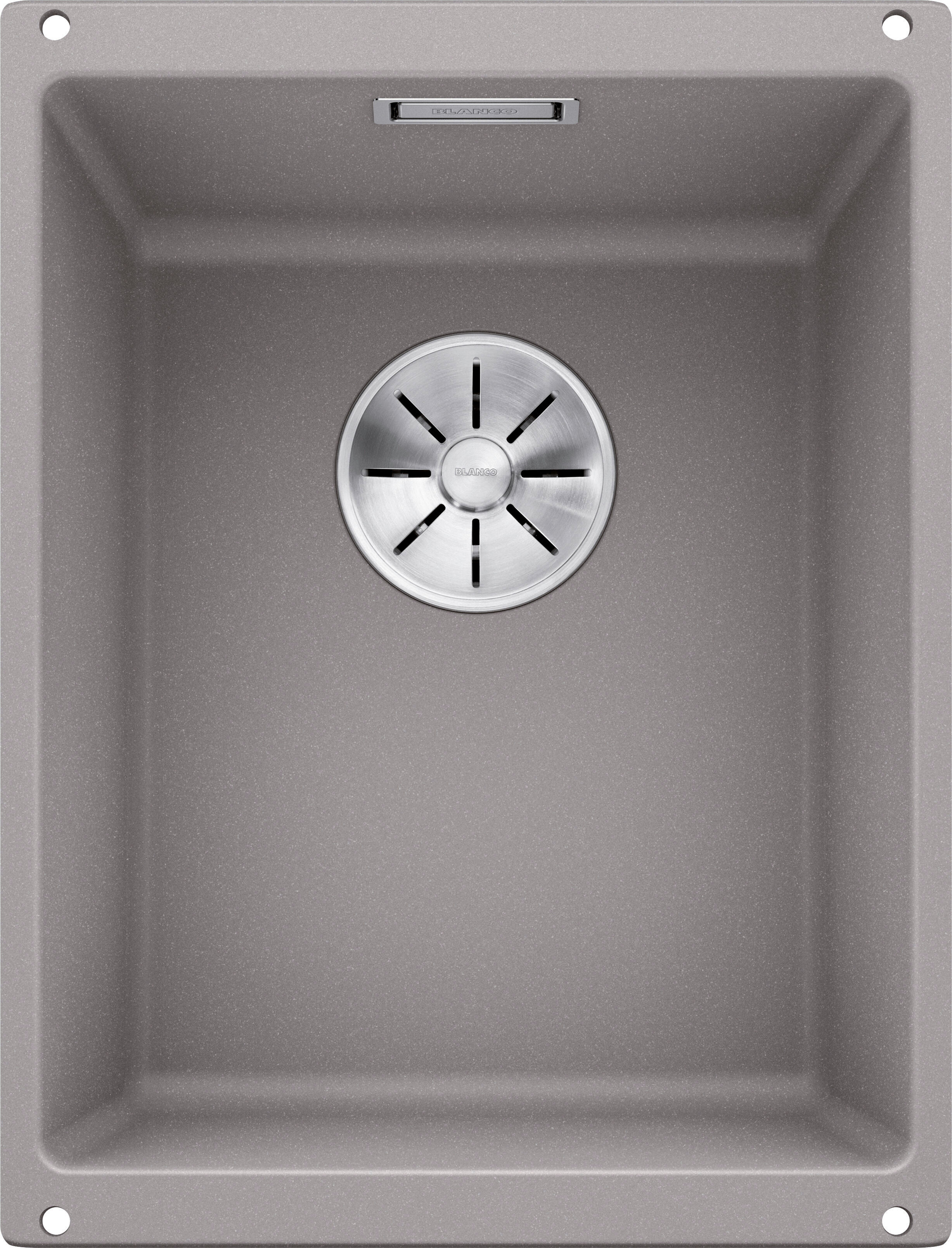 Blanco Subline 320-u évier 523408 35x46cm, PuraDur alumetallic, pour sous plan