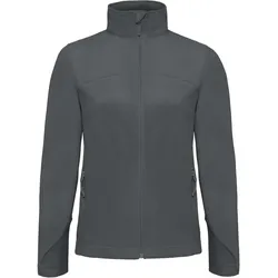 B&C Damen Microfleece Jacke Coolstar Fleece-Jacke FW752 steel grey (solid) M