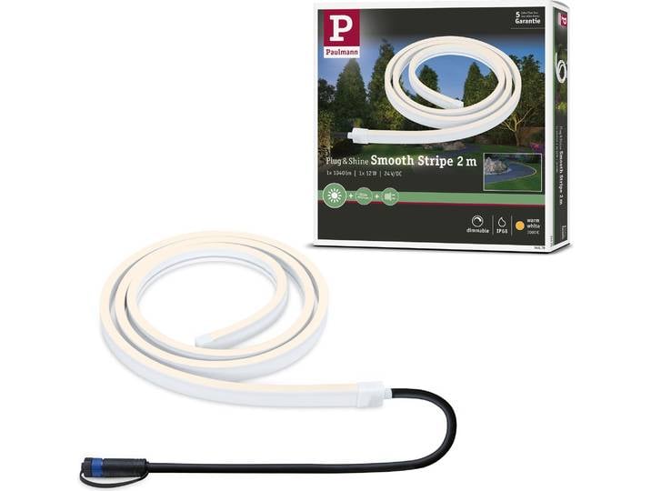 Paulmann Plug & Shine LED Stripe Smooth Einzelstrip