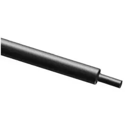 RS PRO, Schrumpfschlauch, Wärmeschrumpfschlauch Schwarz, Ø 6.4mm Schr