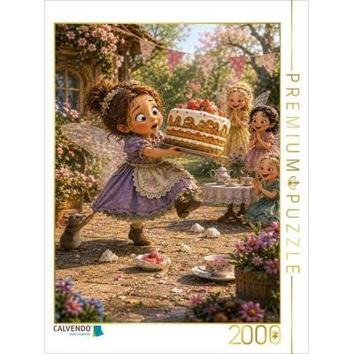 CALVENDO Puzzle Wackelige Tortenparade | 2000 Teile Lege-Größe 90 × 67 cm Foto-Puzzle für glückliche Stunden
