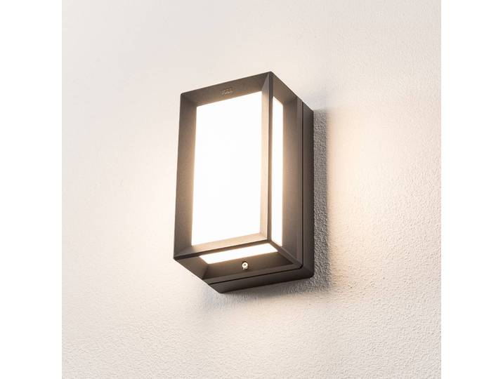 BEGA LED Außenwandleuchte 22750, schwarz, Aluminium