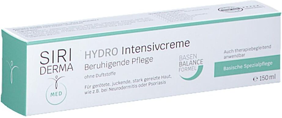 Siriderma HYDRO Intensivcreme 150ml