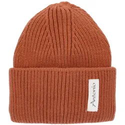 Antonio Winter Strickmütze mit Umschlag -
