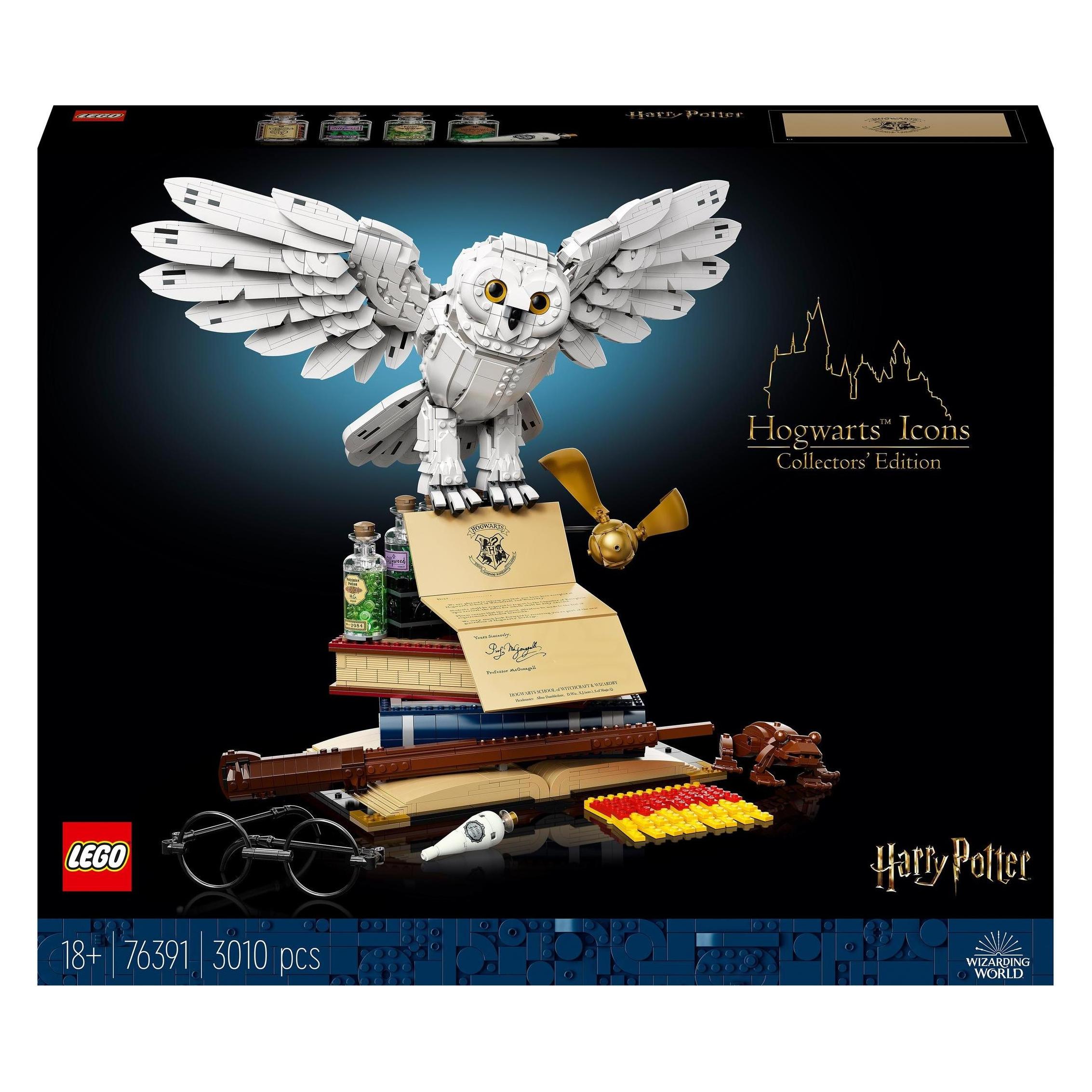 LEGO Hogwarts Ikonen - Sammler-Edition (76391, LEGO Harry Potter, LEGO Seltene Sets) (76391)