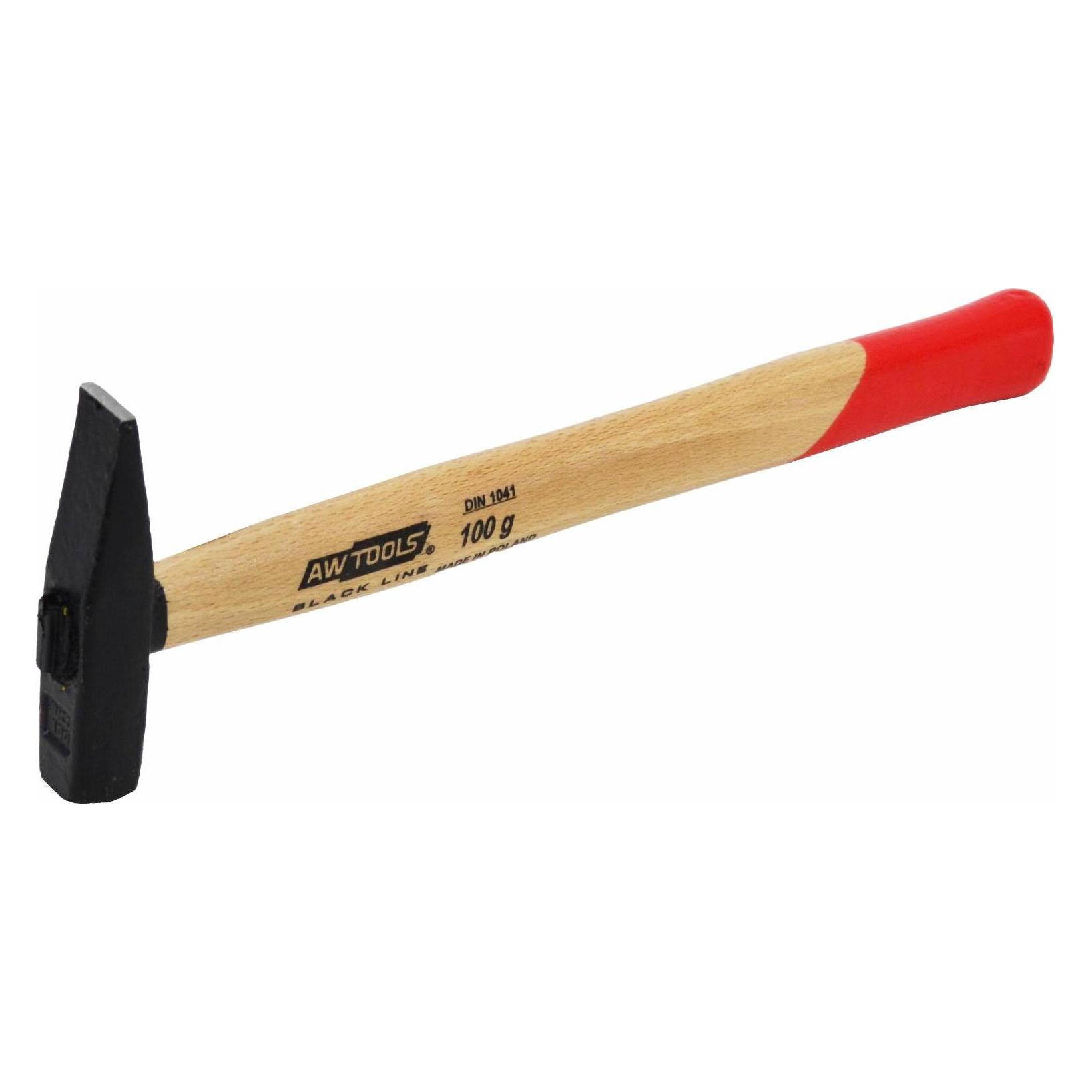 Awtools Młotek ślusarski 0,1 kg Trzonek Drewniany Black Line (100 g) (35616879)