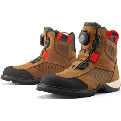 Icon Stormhawk WP wasserdichte Motorrad Stiefel 12 (46)