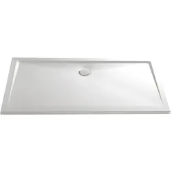 HSK Marmor-Polymer Rechteck Duschwanne 90 x 100 x 3,5 cm, weiss, ohne Schürze 585015