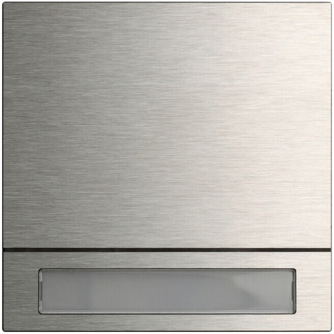 Gira Module de bouton d’appel simple en acier inoxydable 5531920 (5531920)