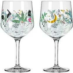 Ritzenhoff Botanic Glamour, Cocktailgläser, Mehrfarbig