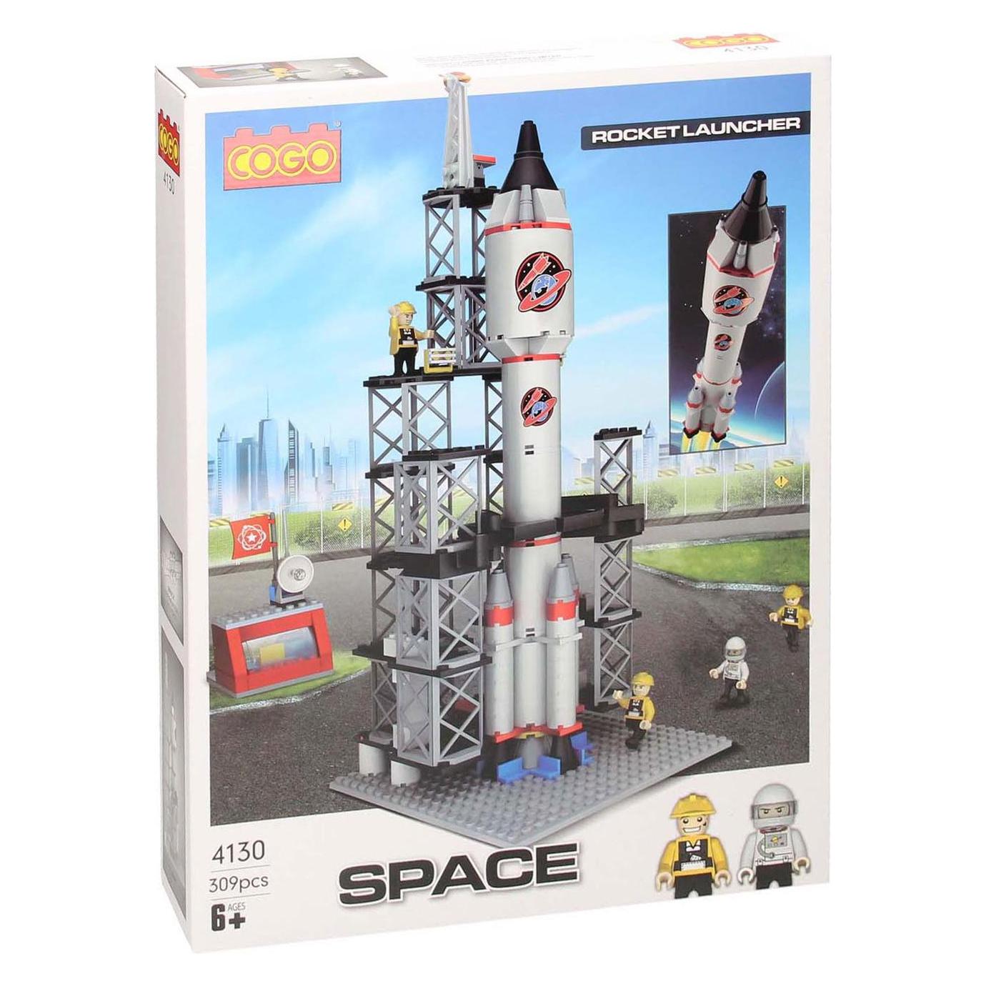 Cogo Bausatz Raketenabschussstation, 309-tlg (48015304)