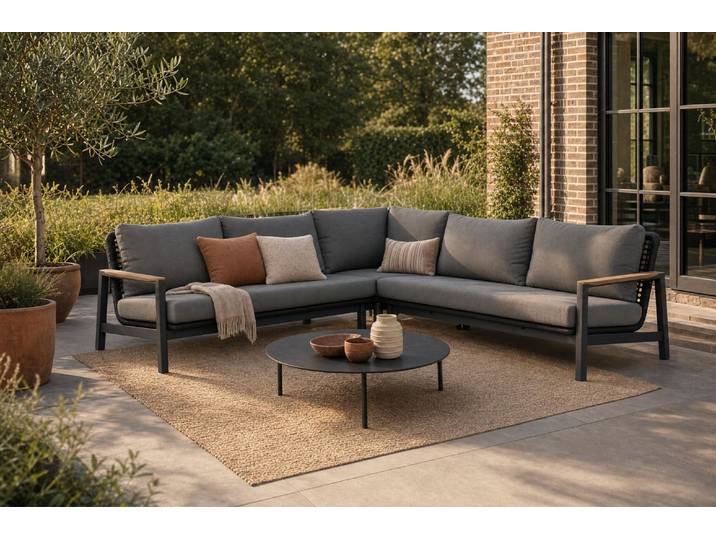 Coco Ralph/Pacific 100 cm hoek loungeset 4-delig
