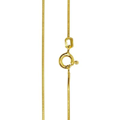 Goldkette OSTSEE-SCHMUCK "- Schlange 0,8 mm - Gold 333/000 -" Gr. 45, gold (gold 333, goldfarben, gelb), Halsketten, Damen, 45, Gelbgold 333, Goldkette