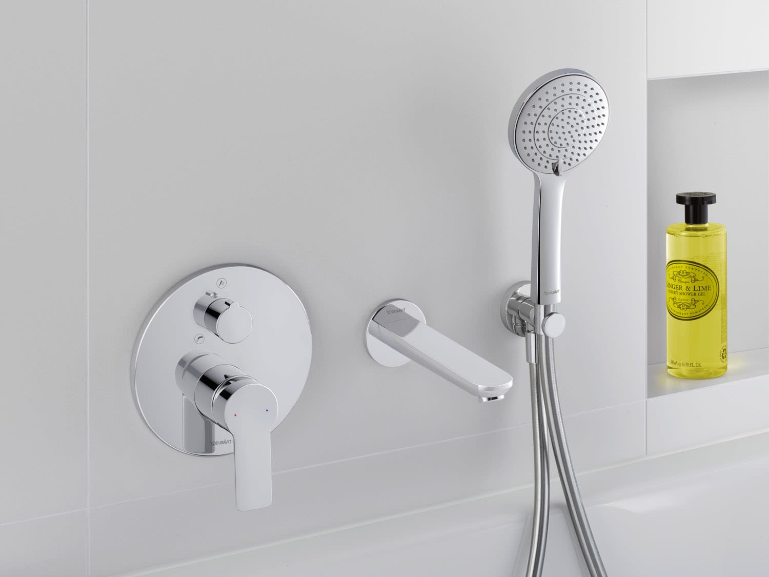 Duravit D-Code Einhebel-Wannenmischer Unterputz