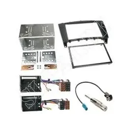 Autoradio 2-DIN Einbaurahmen Radioblende+Adapterkabel Einbauset für MERCEDES ...