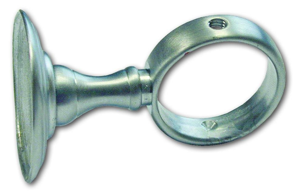 Dripio Ring van geborsteld aluminium, grijs, diameter: 32/35 mm