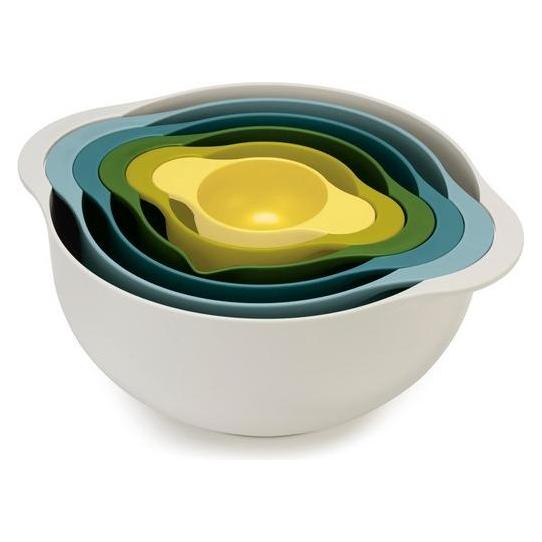 Joseph Joseph 6er Set Schüsseln und Messbecher opal, DUO (40116)