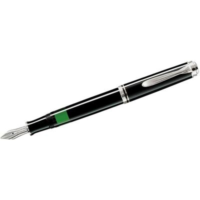 Pelikan Kolbenfüllhalter Souverän M405 Feder F schwarz