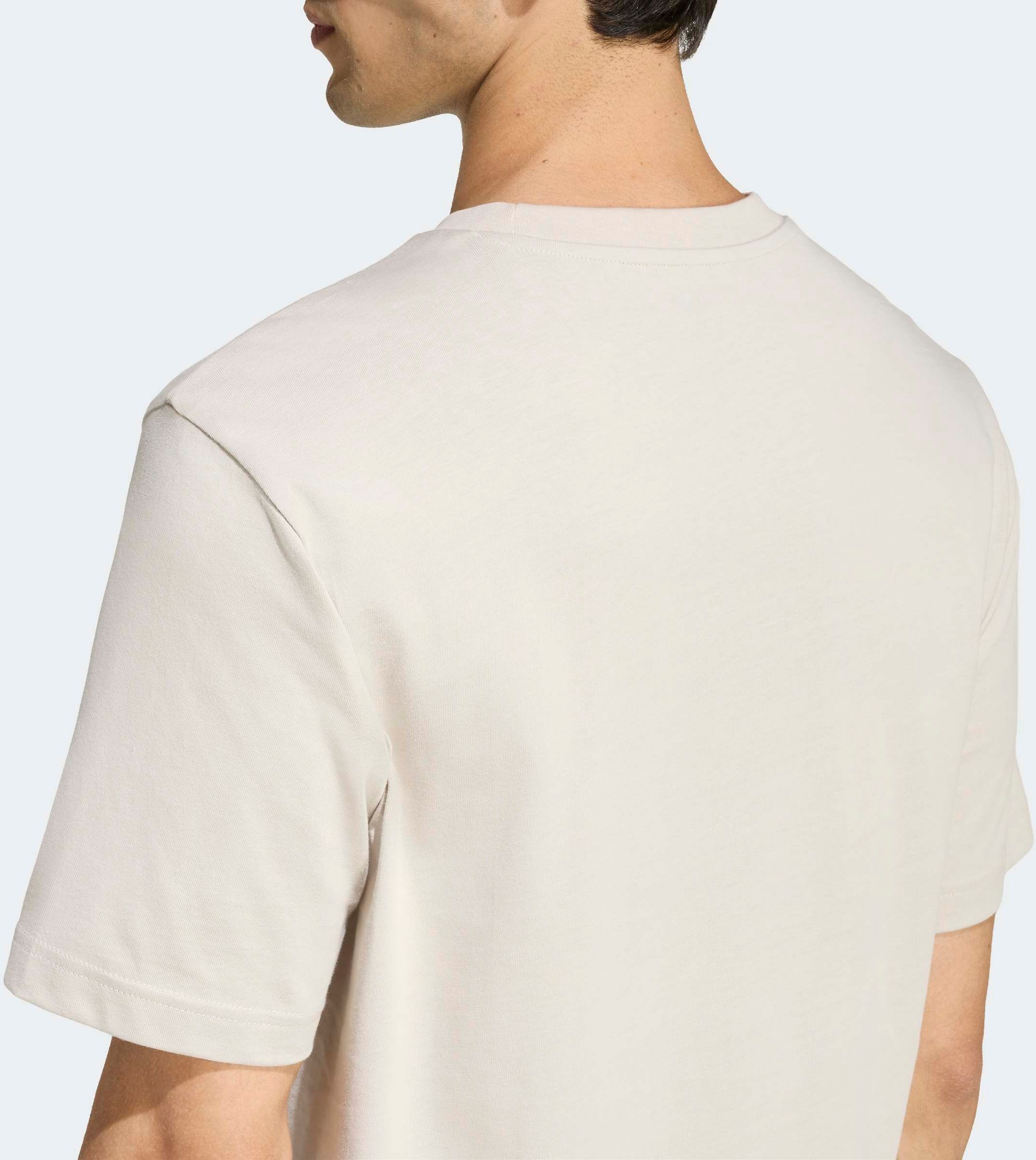 T-Shirt ADIDAS SPORTSWEAR "OUTDOOR KAYAKING GRAPHIC", Herren, Gr. S, beige (wonder aluminium), Obermaterial: 100% Baumwolle, normal, Rundhals, Shirts T-Shirt, Print T-Shirt wonder aluminium S