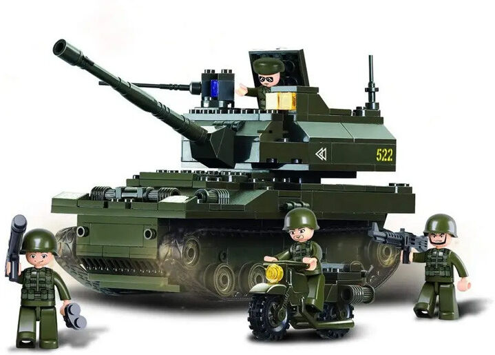 Army : Tank blindé Leopard 258 pcs - Sluban