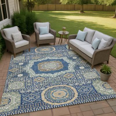 Addison Rugs Machine Washable Indoor/ Outdoor Traditonal Isaiah Chantille Rug