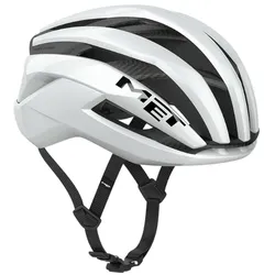 MET Fahrradhelm Trenta MIPS 3K Carbon | weiß glänzend S (52-56 cm)