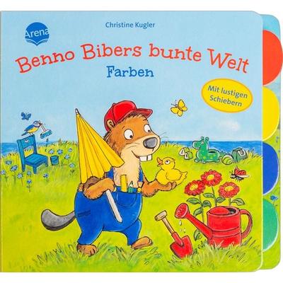 Benno Bibers bunte Welt. Farben, Gebundene Ausgabe von Bärbel Müller, Arena