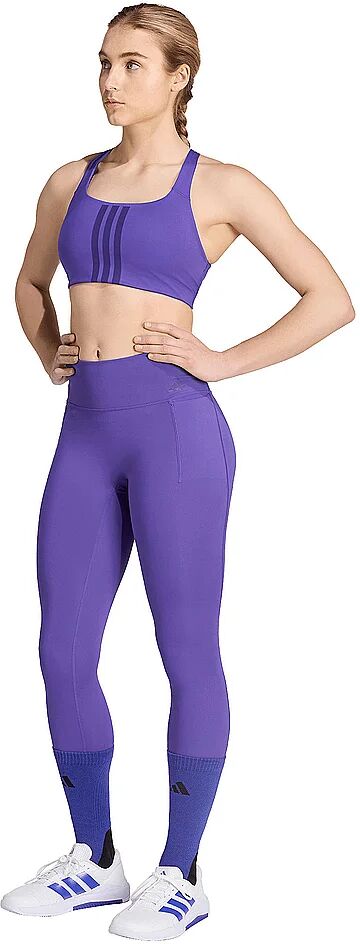 Adidas Damen Fitnesstight Opt 7/8 lila   M W