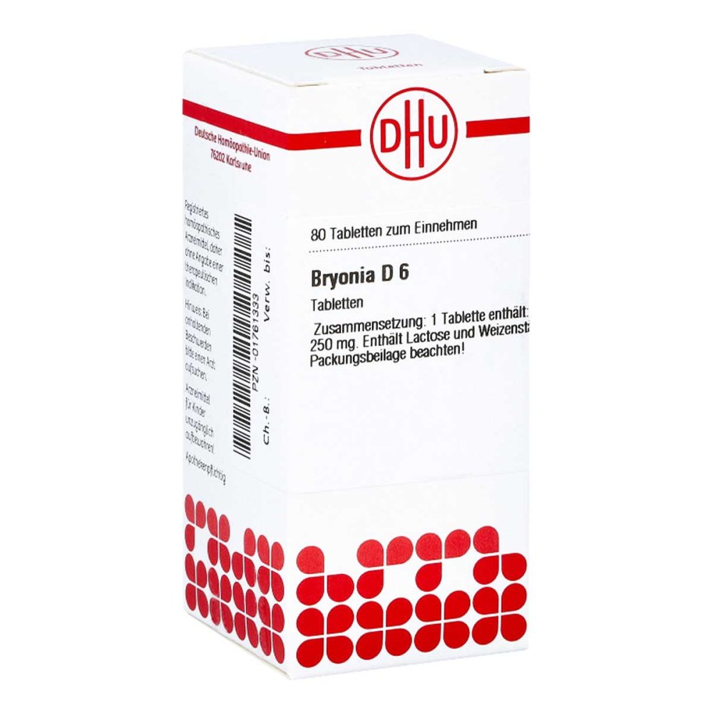 DHU-Arzneimittel GmbH & Co. KG Bryonia D6 Tabletten 01761333