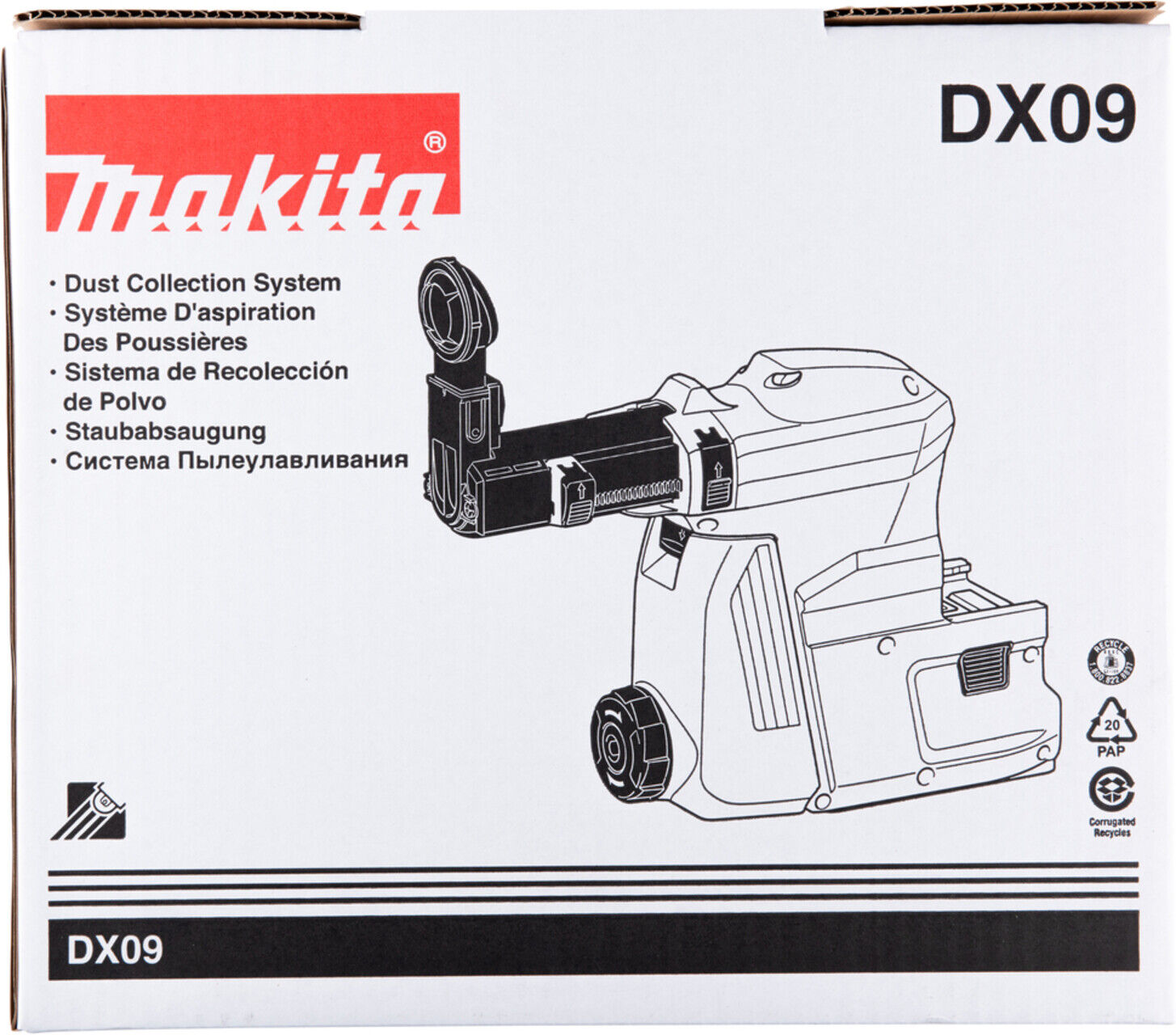 Makita Staubabsaugung DX09 (199585-2)
