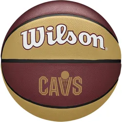 Wilson NBA Cleveland Cavaliers New Logo Team Tribute Basketball red/gold 7
