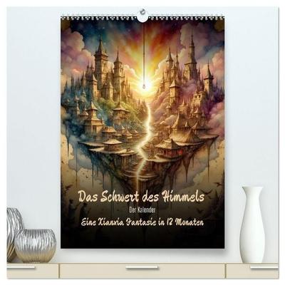 Das Schwert des Himmels - Der Kalender (hochwertiger Premium Wandkalender 2027 DIN A2 hoch), Kunstdruck in Hochglanz