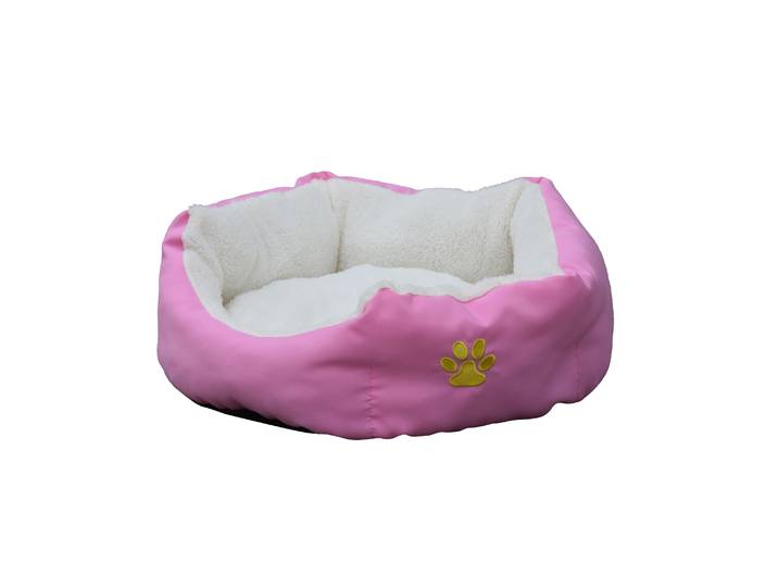 Hundebett Katzenbett PFÖTCHEN M pink