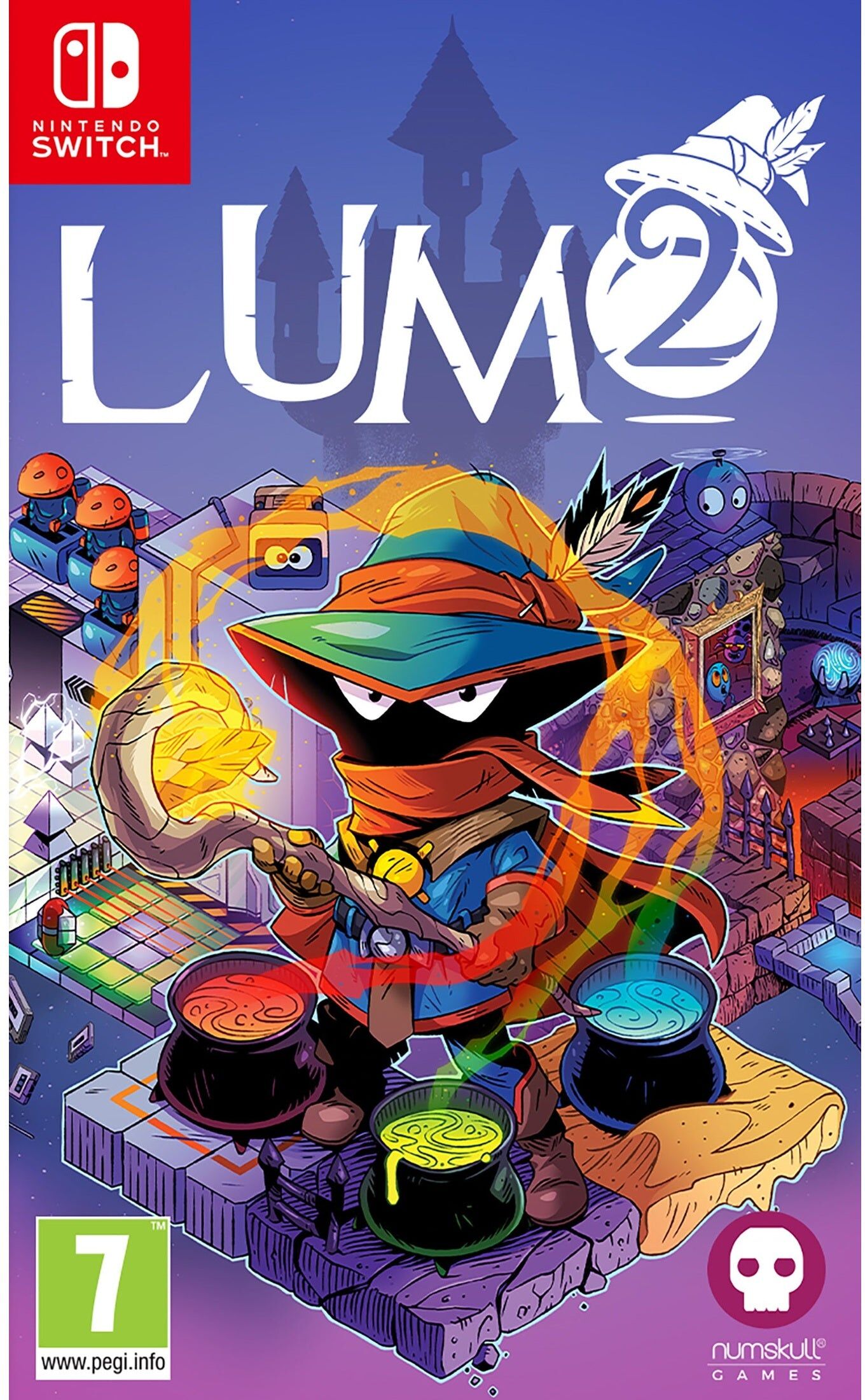 Numskull Games Lumo 2 for Nintendo Switch (Game Cartridge) - Puzzle-Platforming Adventure for One Player
