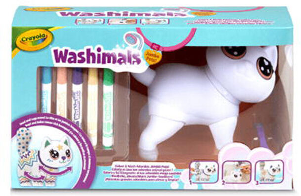 BRINQUEDO CRAYOLA WASHIMALS JUMBO CAT