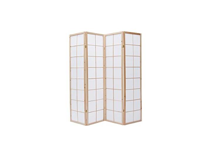 Miliboo Japanischer Paravent IKUYO, Holz und Papier