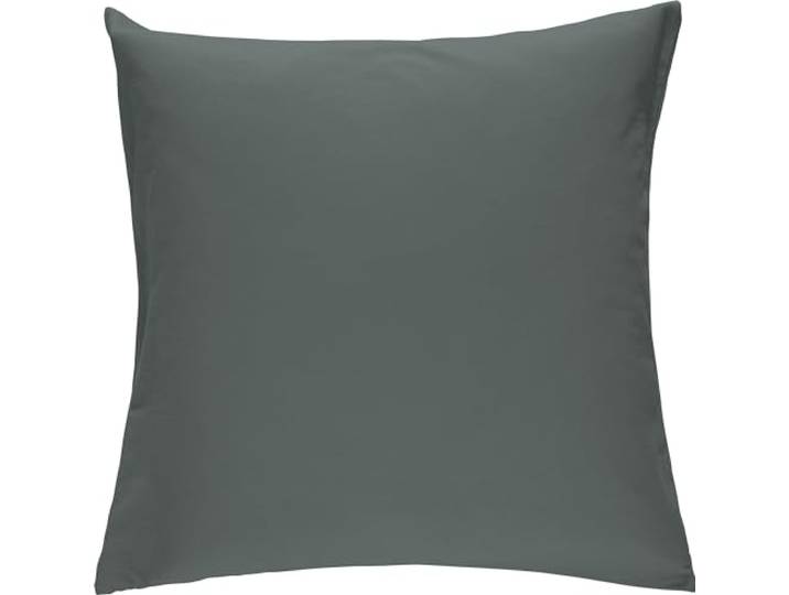 Erwin Müller Kuschelkissenbezug Traunstein Mako-Single-Jersey anthrazit Größe 40x40 cm