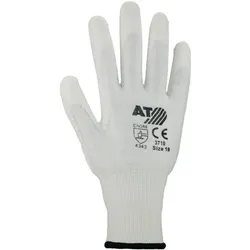 ASATEX Schnittschutzhandschuhe weiß Schnittschutzlevel 3 Gr. 11 - 3710/11