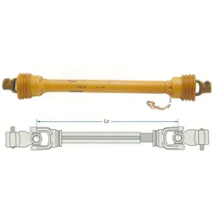 Gelenkwelle F 23 860 mm Zapfwelle 482 Nm