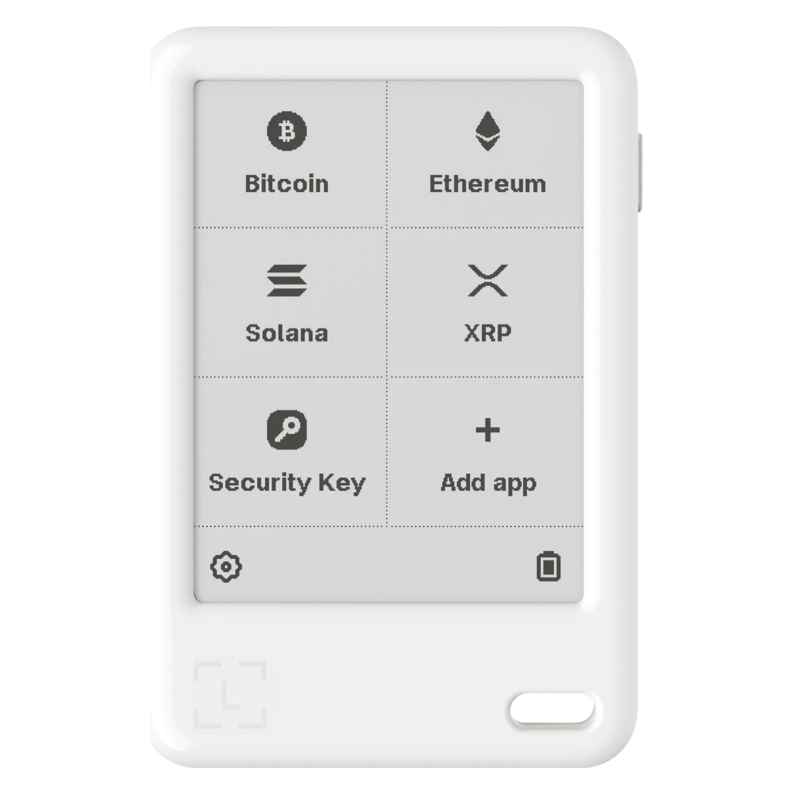 Ledger Nano Gen 5 Glacier White Crypto Hardware Wallet with Recovery Key (Bitcoin, Ethereum Classic) (3760027786260)
