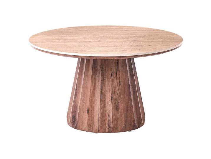 COUCHTISCH Travertinoptik Braun Sabrina