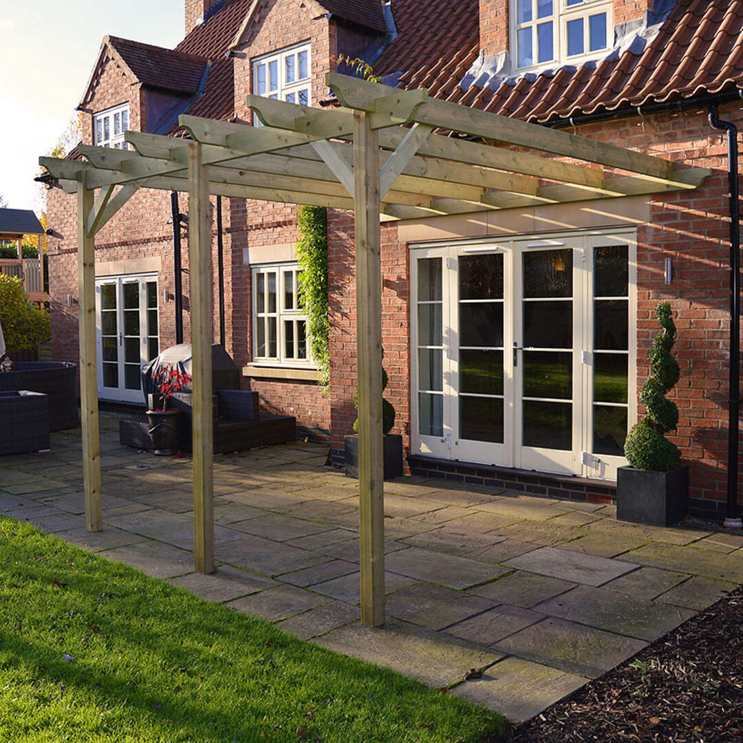 Dakota Fields Marjorie  1.8m x 6m Wood Pergola 277cm H X 600cm W X 180cm D