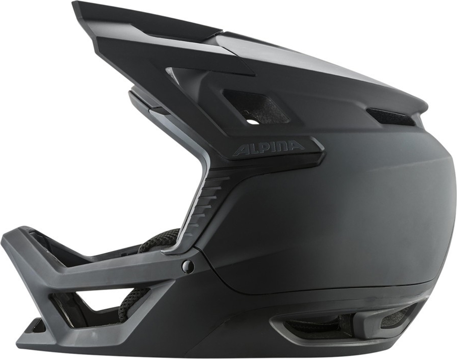 Alpina Sports ROCA, Integralhelm, Formenbau, Helmvisier, Matt