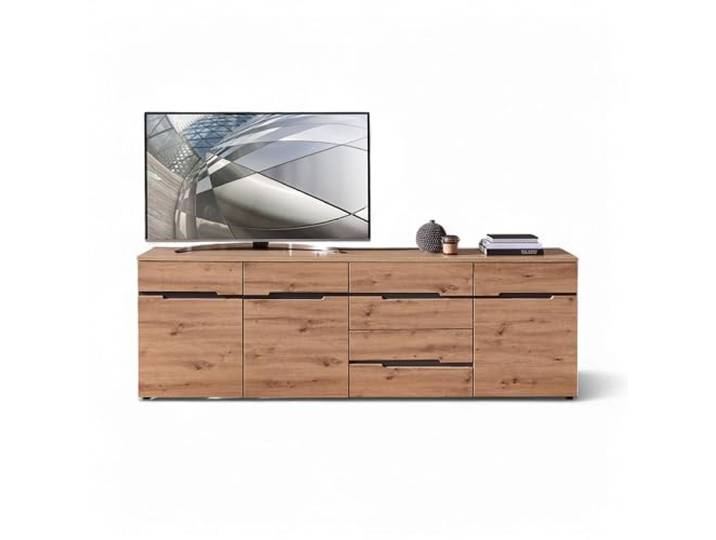 Memphis TV-Sideboard Fernsehschrank Artisan Eiche Optik Graphit