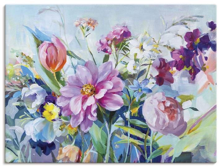 Wandbild ARTLAND High Summer Garden I , bunt (farbe bild(er): farbig), B:60cm H:45cm, Bilder, Wandbild, als Alubild, Leinwandbild, Poster, Wandaufkleber in verschied. Grössen