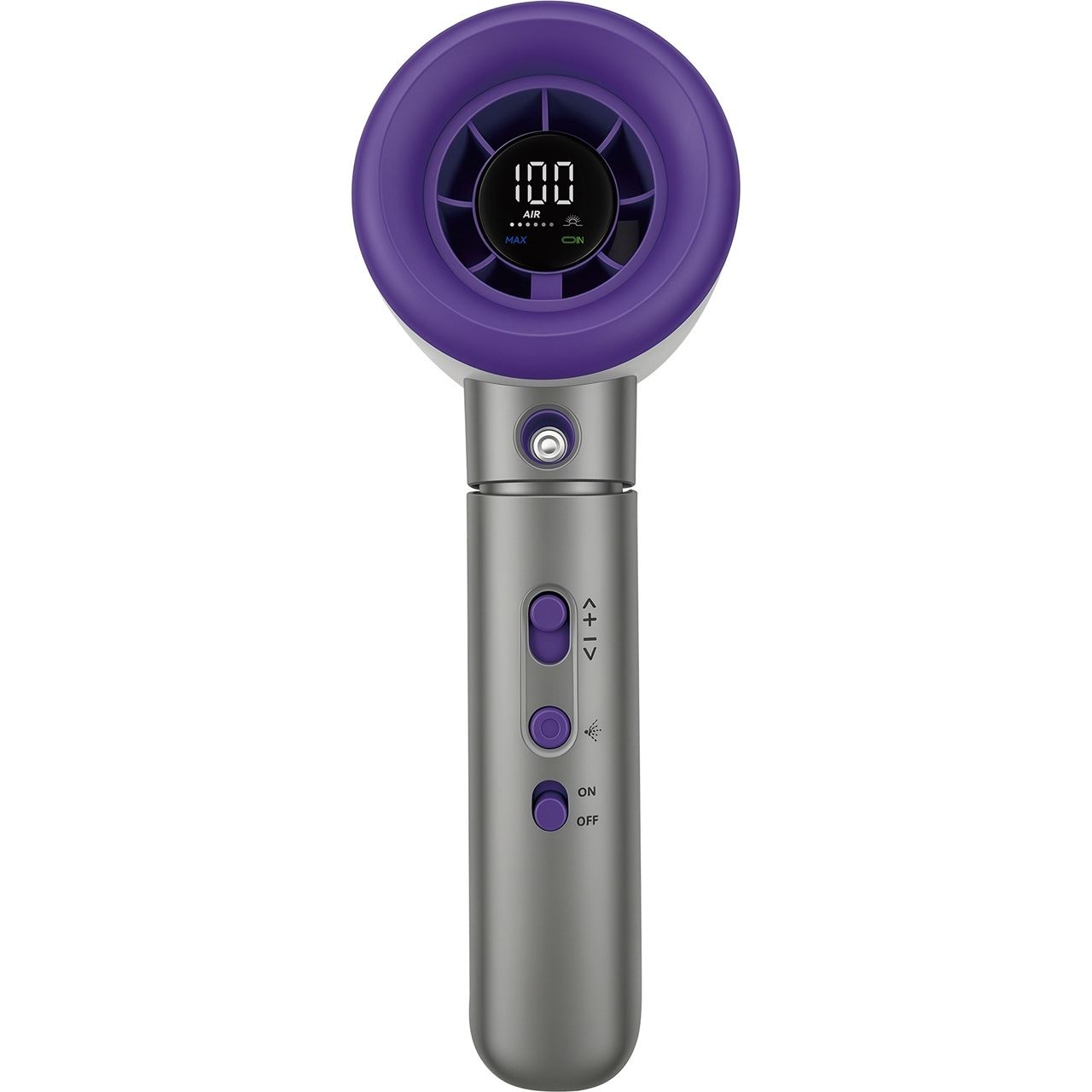 Verbatim Cool 'n' Go Aqua Breeze Handheld Fan Purple/Grey