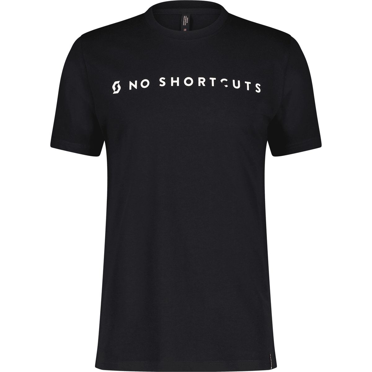 Scott Tee M's No Shortcuts SS black (0001) L 2892560001010