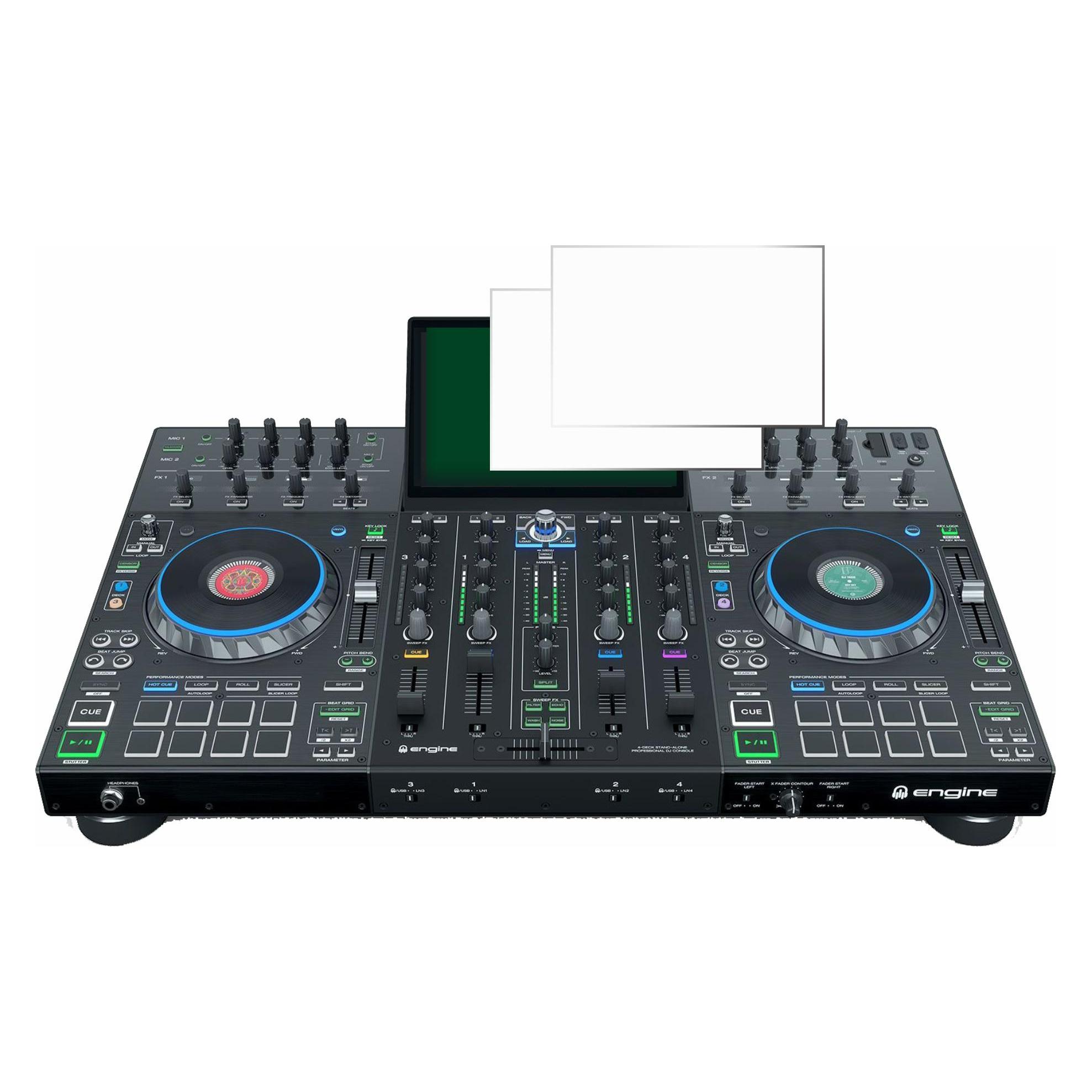 ScreenLeaf Schutzfolie für Denon DJ Prime 4/ 4+ Displayschutz Display Schutz Folie Klar Transparent (6145709)